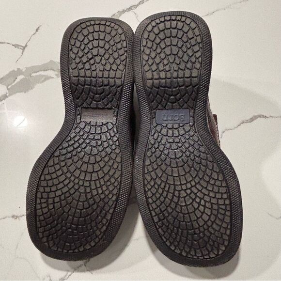 Born | Handcrafted Footwear Women’s Brown Pebbled Leather Slip on Loafers Size 6 - Picture 12 of 14